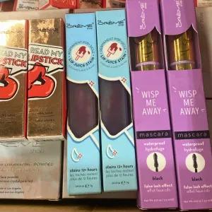 The Creme Shop Wisp Me Away Mascara , Lip Juice Stain  & Read My Lipstick Silky Satin (70 Pcs Lot)