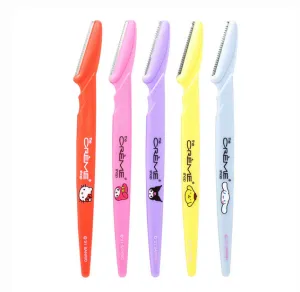 The Creme Shop x Hello Kitty Brow Arch & Peach Fuzz Razors, 5 PC Set