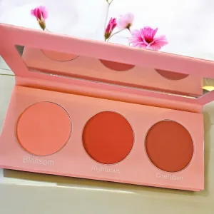 THE TRINITY Blush Palette (2 Volumes) Matte Powder