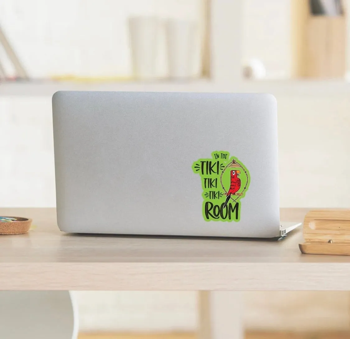Tiki Bird Sticker