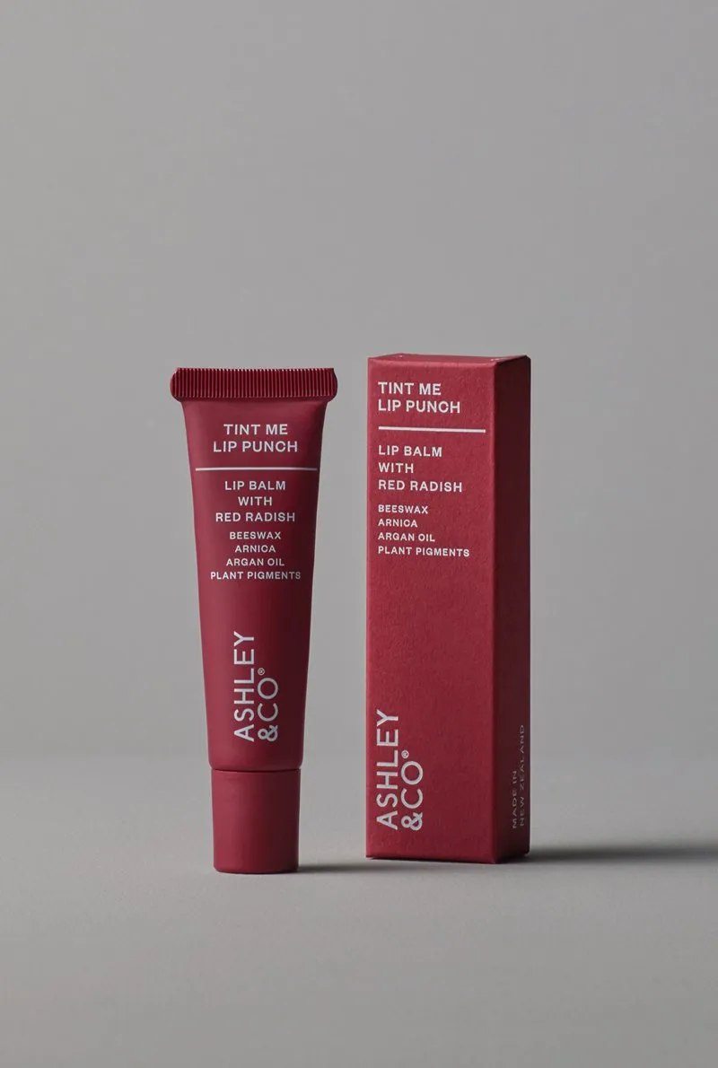 Tint Me Lip Balm - Red Reddish Lip Punch - Ashley & Co