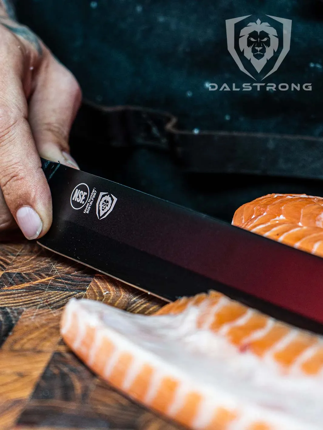 Titan Slicer 17" | Shadow Black Series | NSF Certified | Dalstrong ©