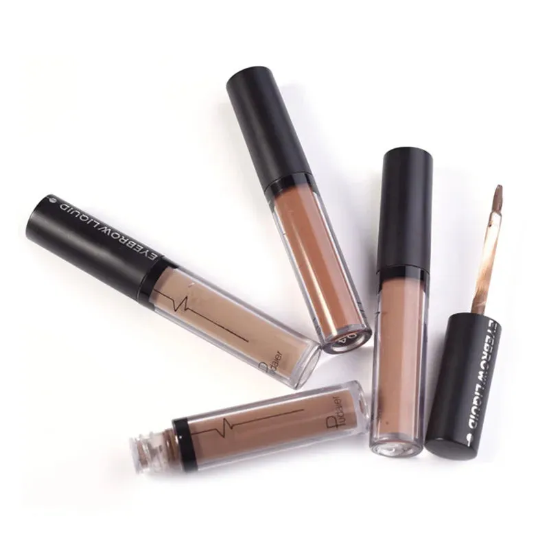 Toleet Christmas Thanksgiving gifts Winter Makeup Ideas Long Lasting Pigment Black Brown Waterproof with Brush Eye Brow Tint Tattoo Mascara Wunder Eyebrow Enhencers Cosmetics