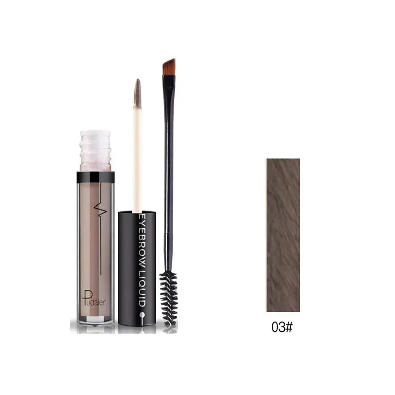 Toleet Christmas Thanksgiving gifts Winter Makeup Ideas Long Lasting Pigment Black Brown Waterproof with Brush Eye Brow Tint Tattoo Mascara Wunder Eyebrow Enhencers Cosmetics