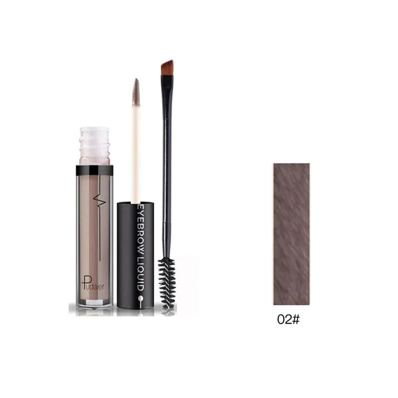 Toleet Christmas Thanksgiving gifts Winter Makeup Ideas Long Lasting Pigment Black Brown Waterproof with Brush Eye Brow Tint Tattoo Mascara Wunder Eyebrow Enhencers Cosmetics