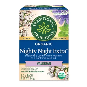 Traditional Medicinals Organic Nighty Night Valerian Tea
