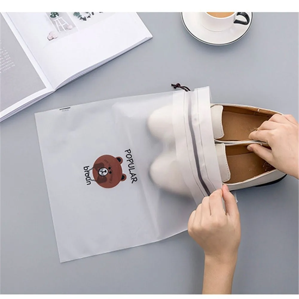 TRANSPARENT COSMETIC BAG 3 PCS