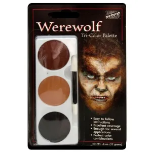 Tri Colour Werewolf Makeup Palette