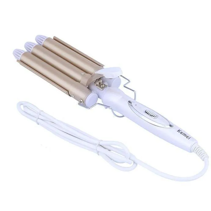 Triple Barrel Curling Iron