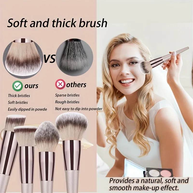 Ultimate Fluffy Makeup Brush Collection
