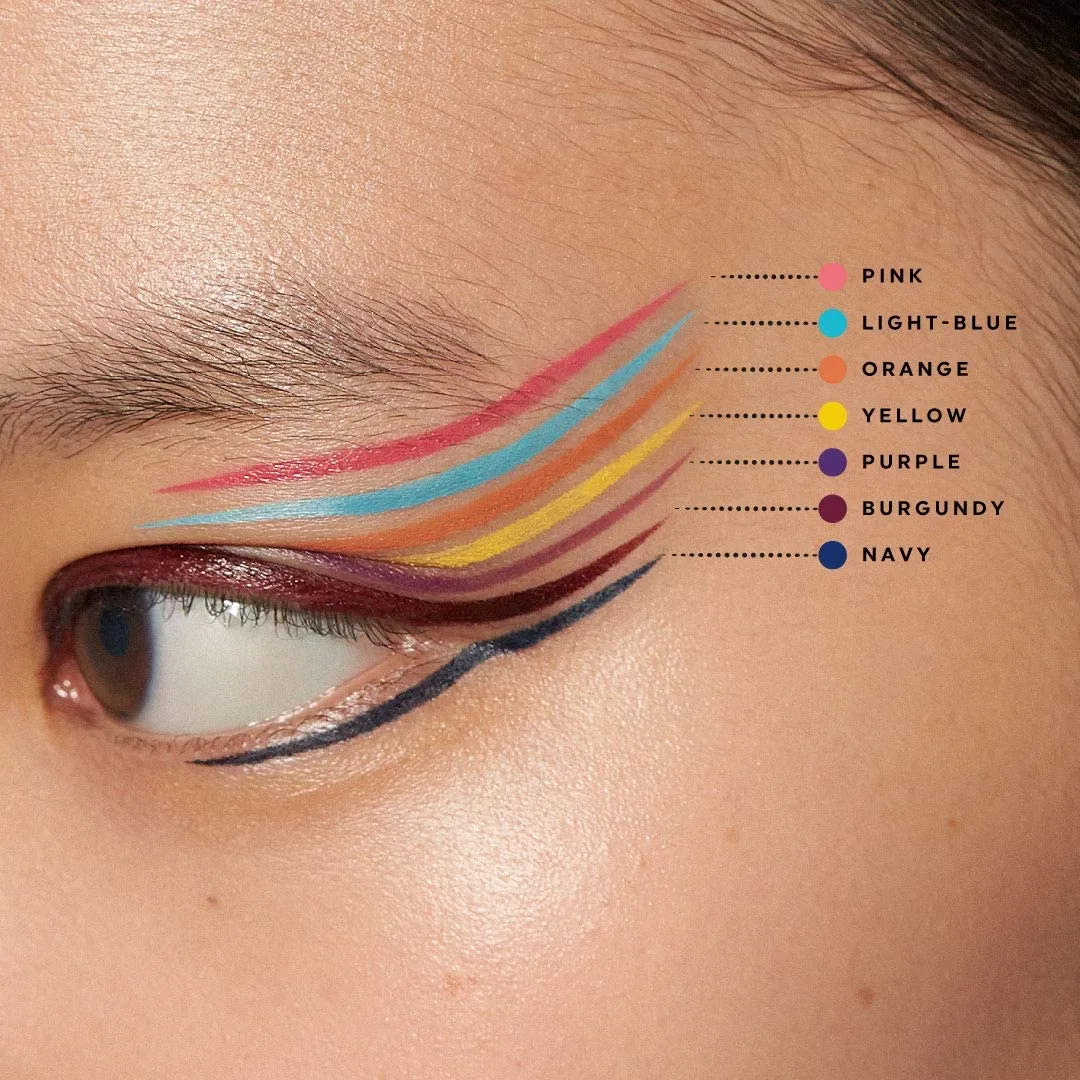 UZU Eyeliner By Flowfushi - Black Color (Made in Japan)