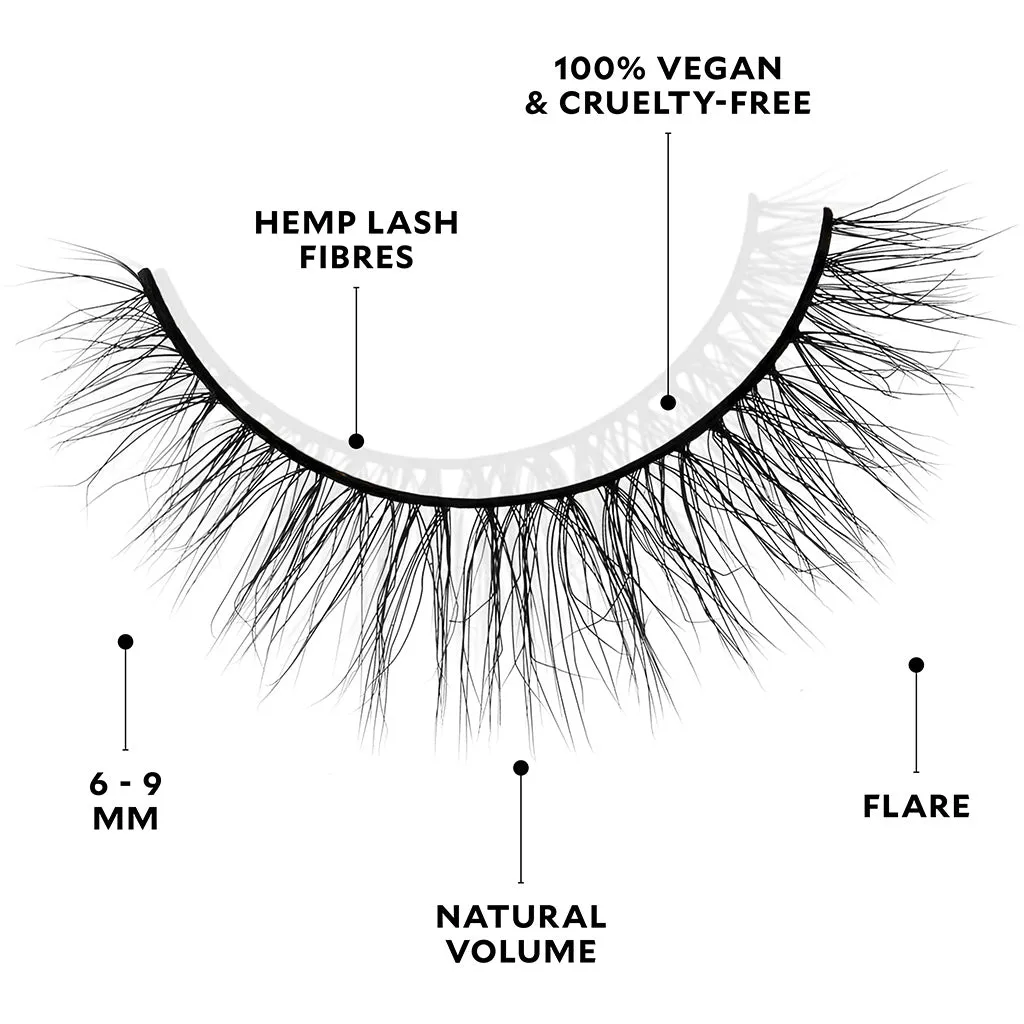 Velour Plant Fibre Lashes - Second Nature