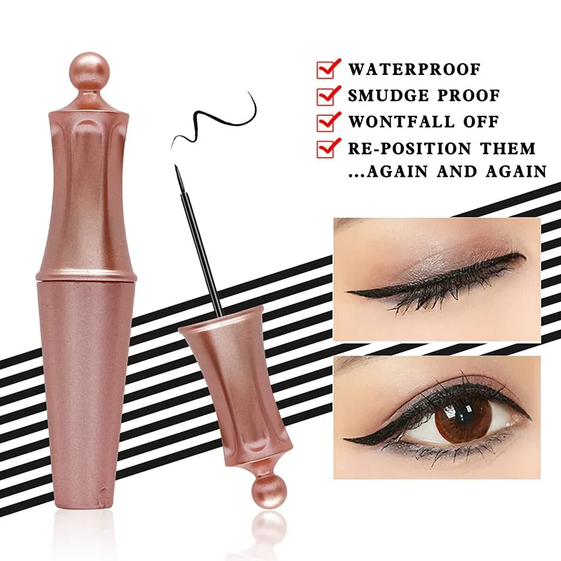 VenusFox 3D magnetic color lashes eyeliner tweezers kit faux mink cil natural lot magnet false eyelashes extension waterproof makeup set