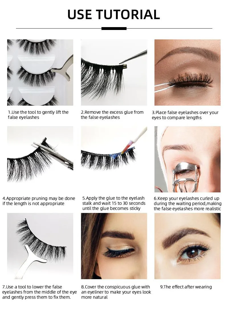 VenusFox Quantum Magnetic Eyelashes Magnet False Eyelashes Natural Long-lasting False Eyelashes Easy To Wear with Makeup