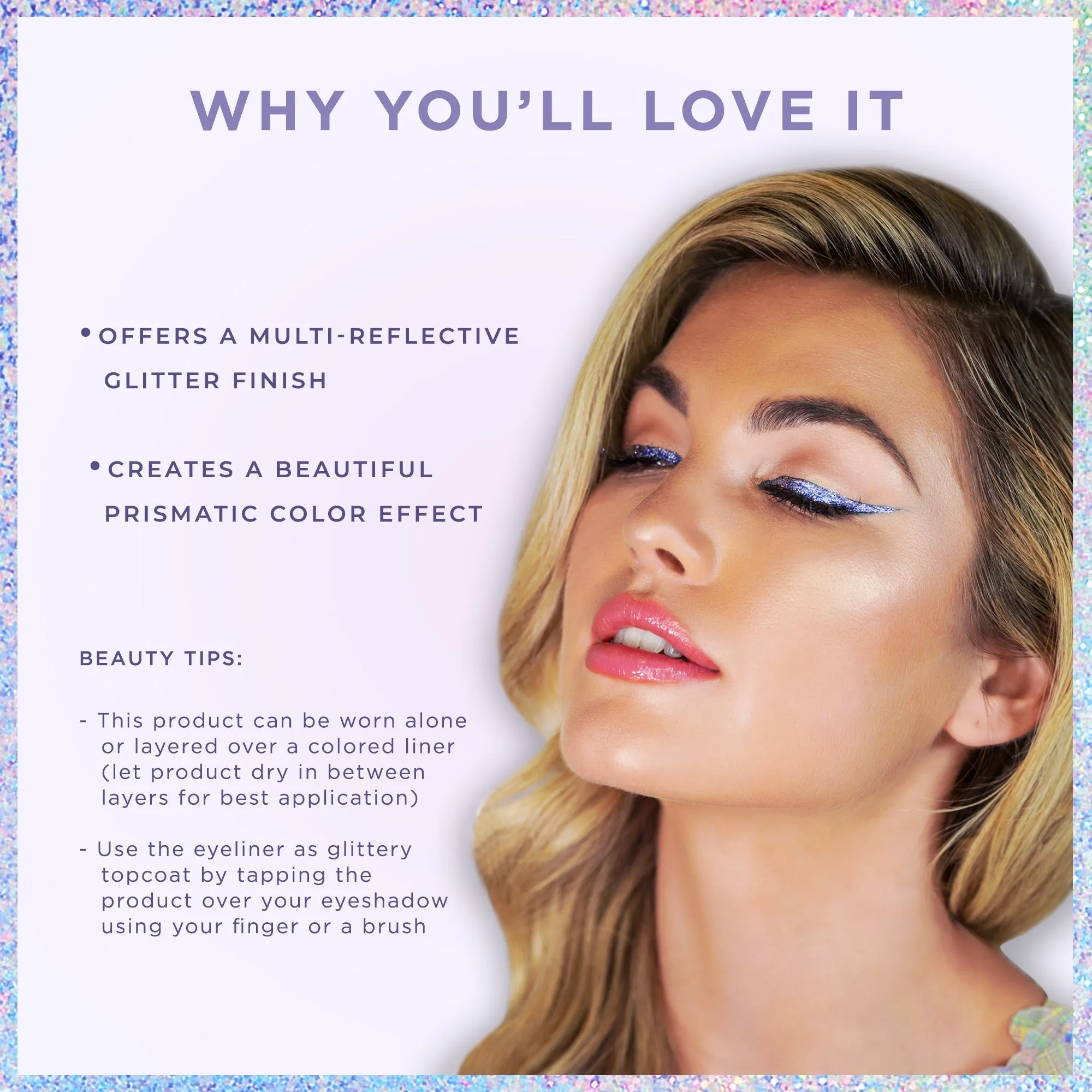 Vixen Glimmer Holographic Liquid Eyeliner (MSRP $22)