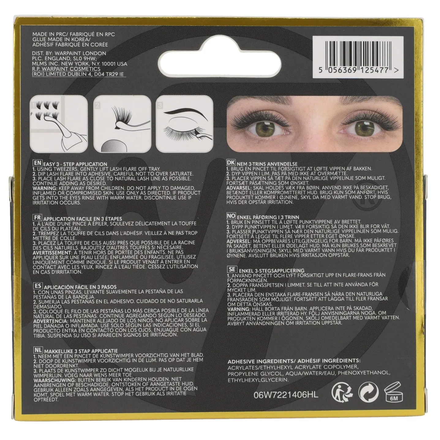 W7 Individual Cluster Lashes - Short, Medium and Long