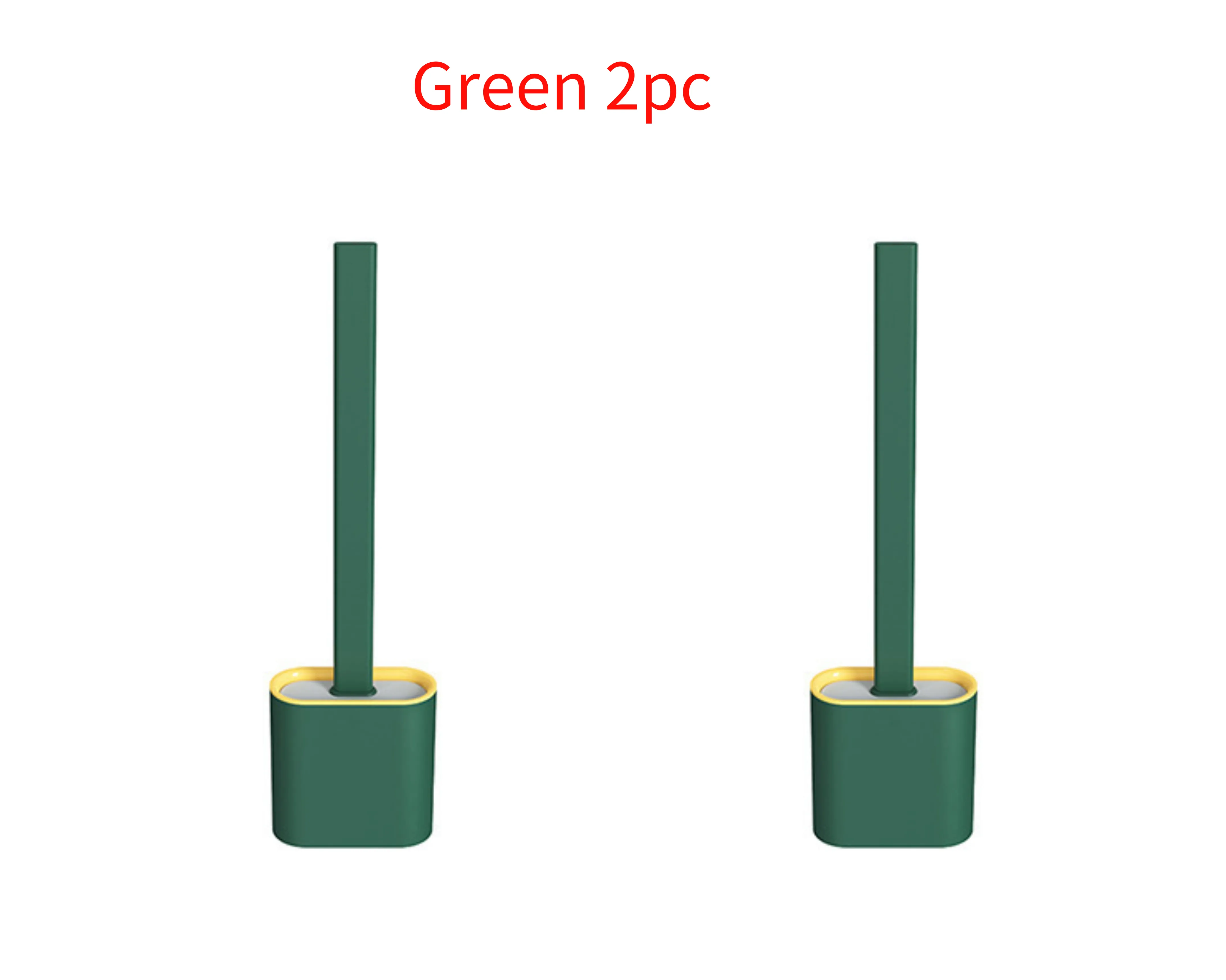 Wall Mounted Silicone Toilet Brush