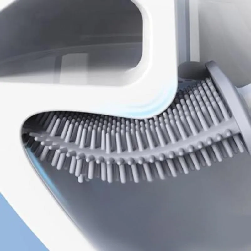Wall Mounted Silicone Toilet Brush