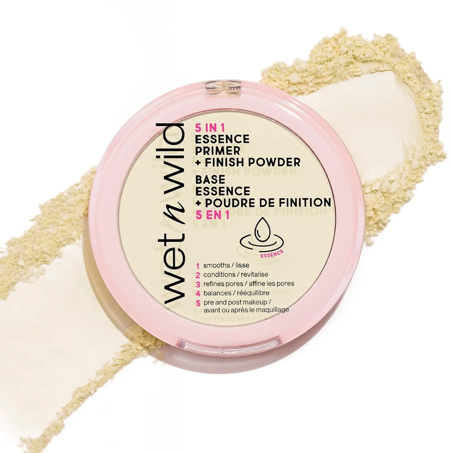 wet n wild 5 In 1 Essence Primer   Finish Powder clear
