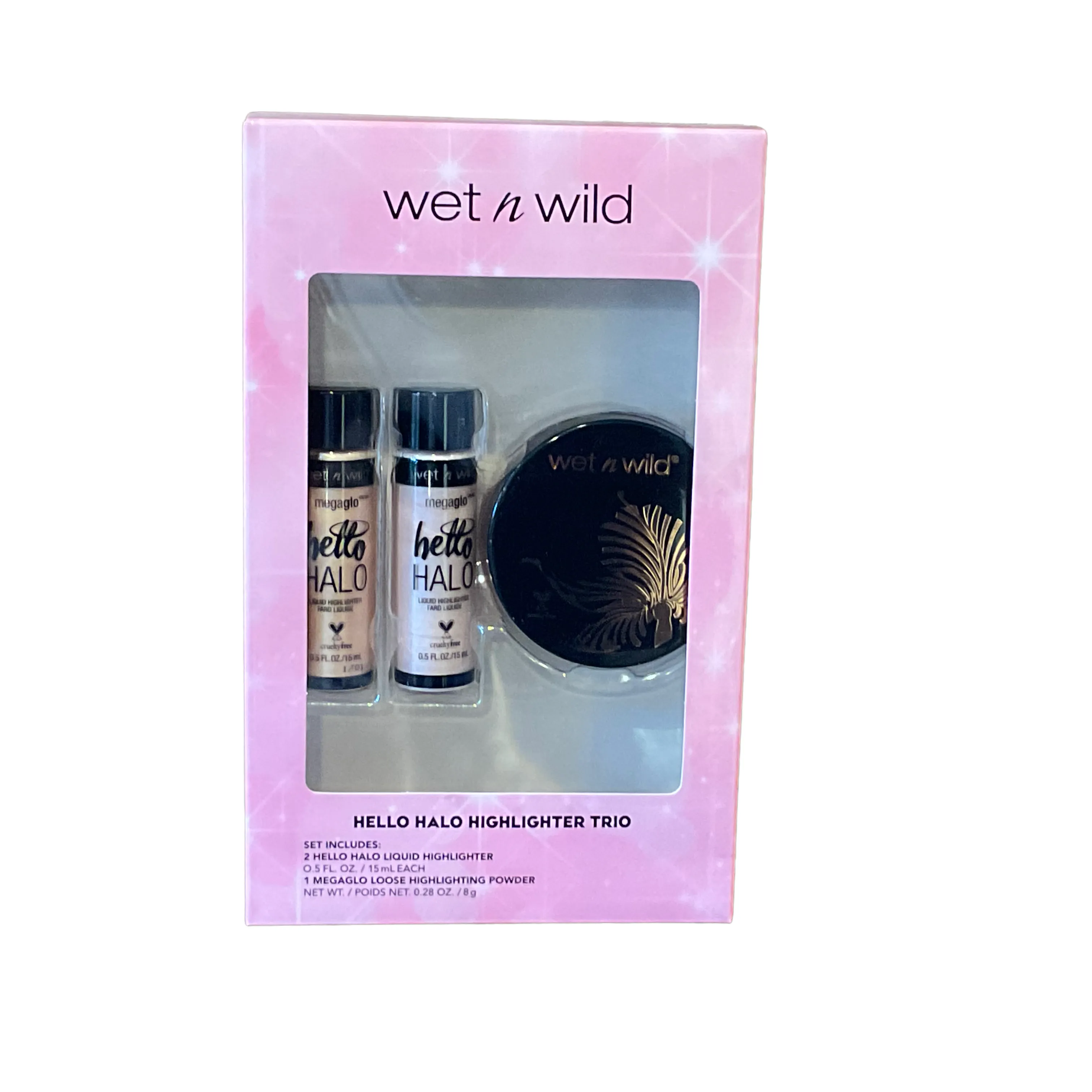 Wet n Wild Hello Halo Highlighter Trio & Mega Last Liquid Eyeshadow