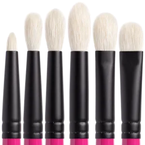 Whats Up Beauty - 6 Eyeshadow Brushes (R101, R102, R103, R104, R105, R106)