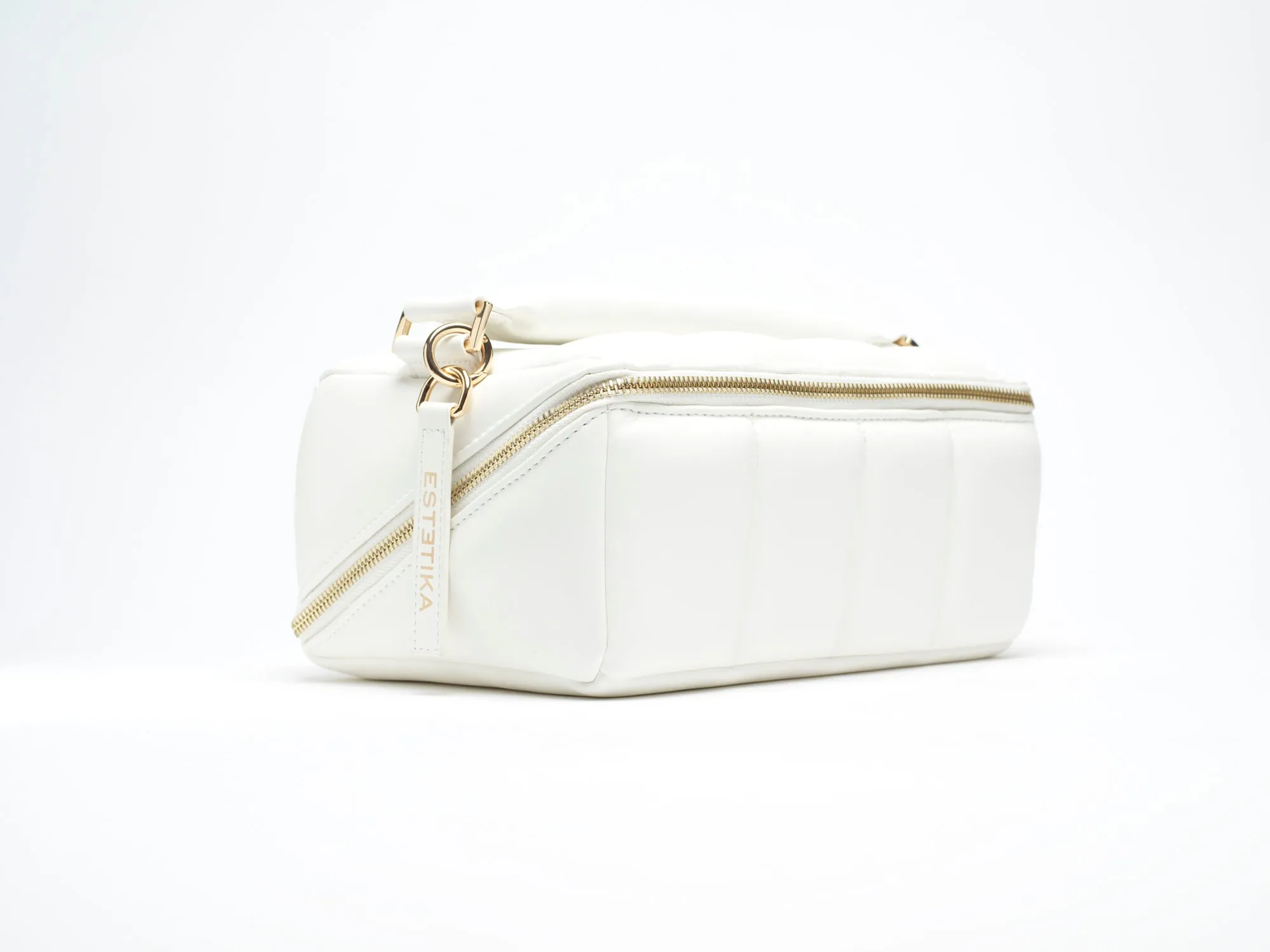 White Large Bridal Beauty Case - The BIGEE