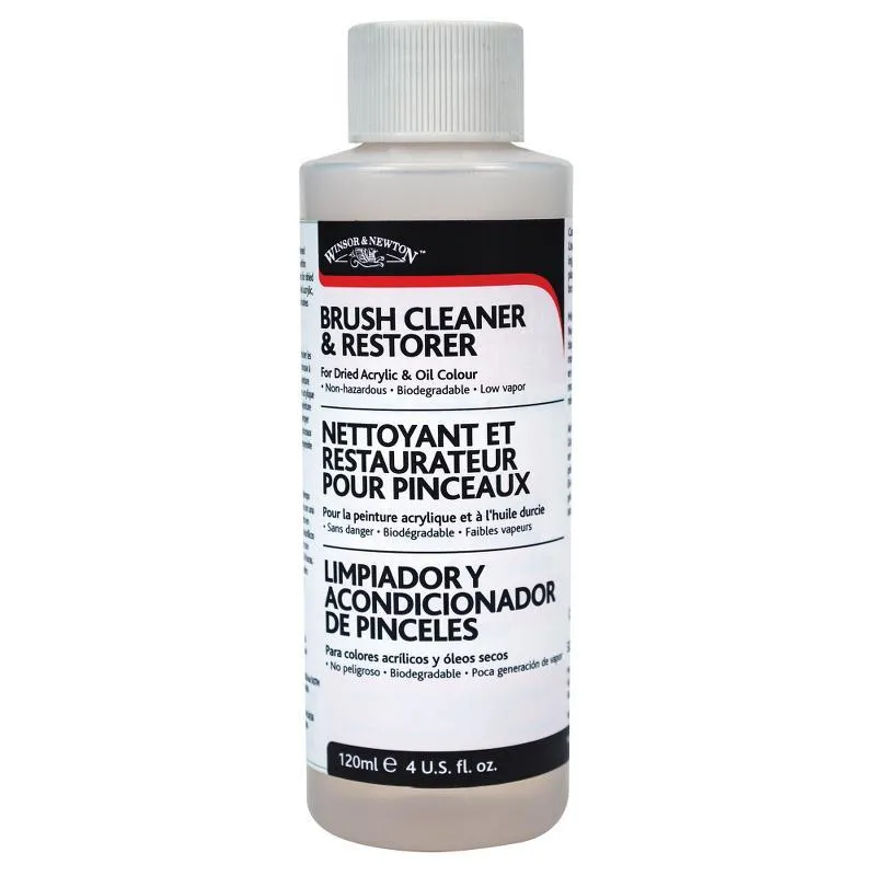 Winsor & Newton Brush Cleaner & Restorer 4oz
