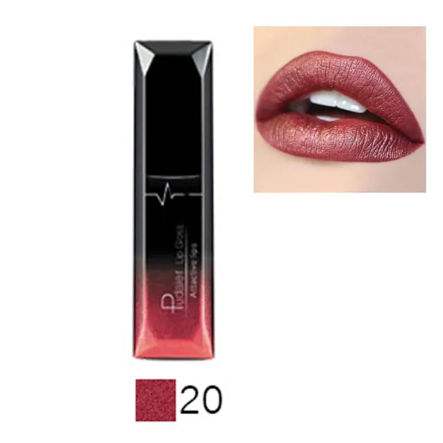 Women Beauty Lip  Sexy Long Lasting Waterproof Lip Gloss Matte Nude Liquid Lipstick