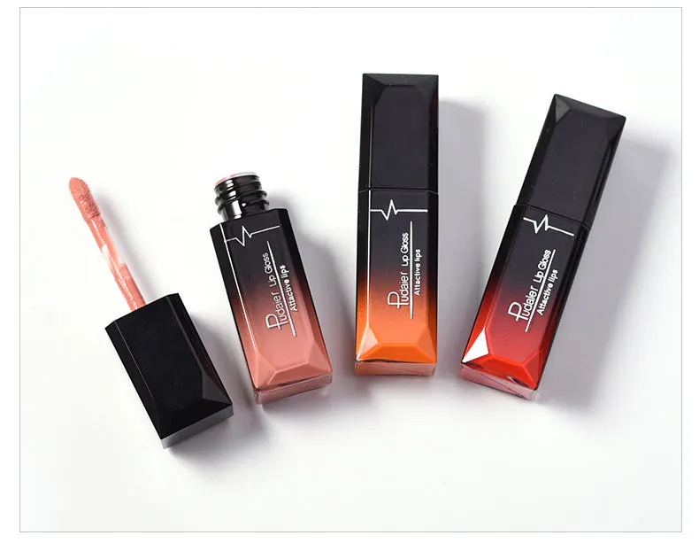 Women Beauty Lip  Sexy Long Lasting Waterproof Lip Gloss Matte Nude Liquid Lipstick