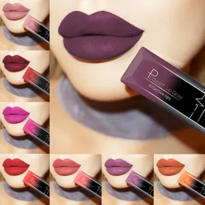 Women Beauty Lip  Sexy Long Lasting Waterproof Lip Gloss Matte Nude Liquid Lipstick