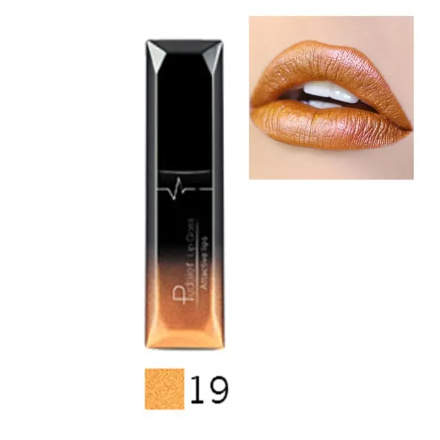 Women Beauty Lip  Sexy Long Lasting Waterproof Lip Gloss Matte Nude Liquid Lipstick