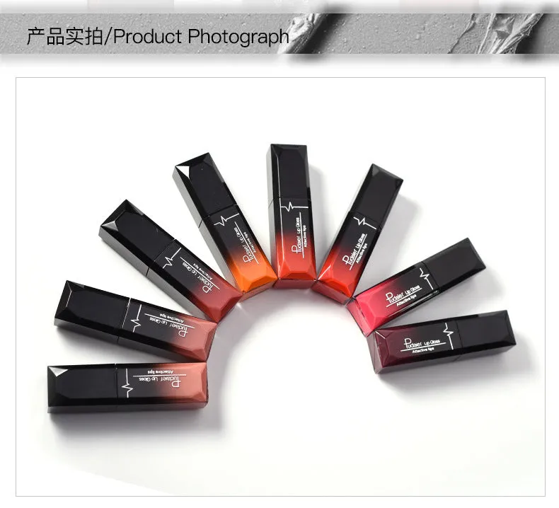 Women Beauty Lip  Sexy Long Lasting Waterproof Lip Gloss Matte Nude Liquid Lipstick