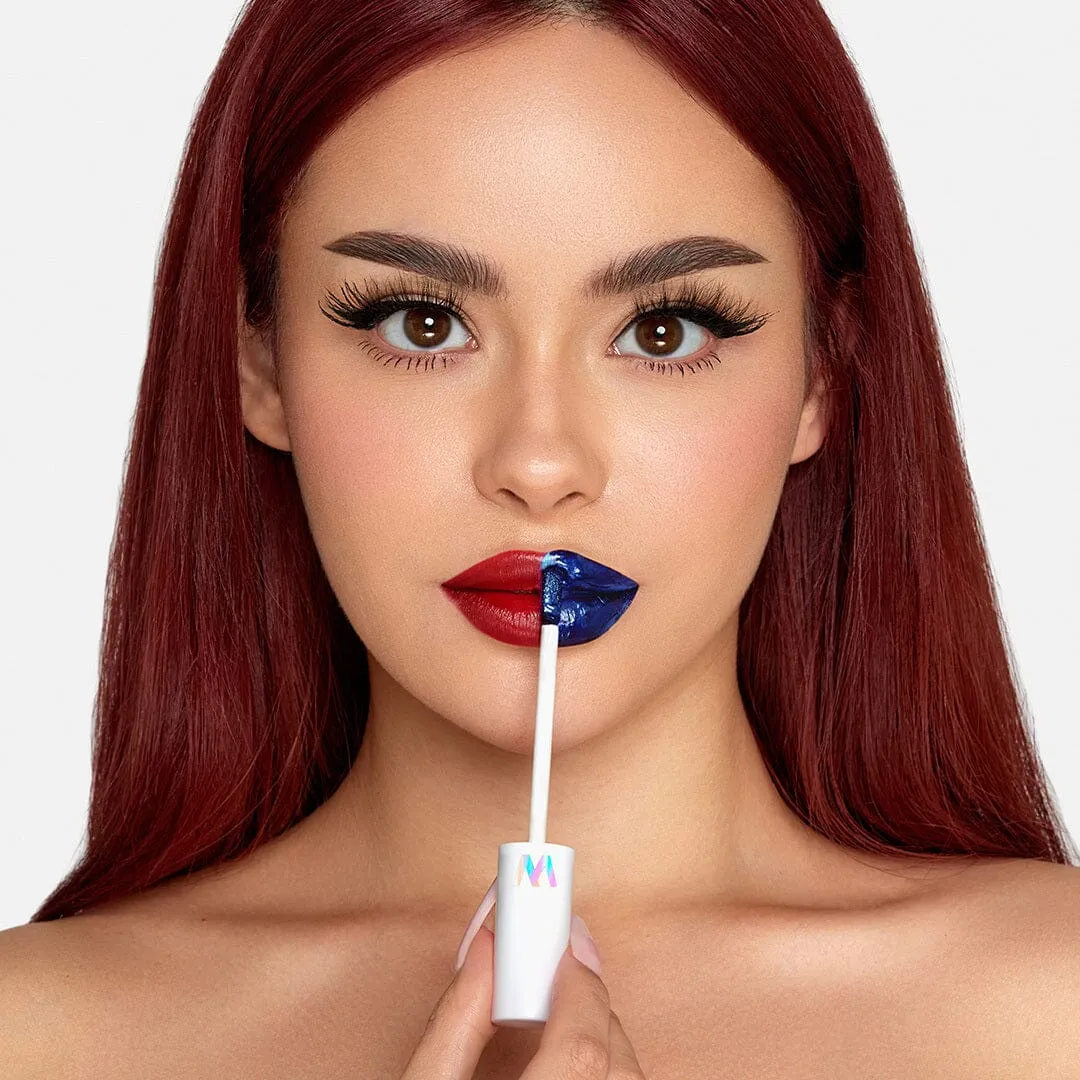 Wonderskin - Wonder Blading Lip Stain Masque HAYLEY - Hayley (Rich Neutral Red)