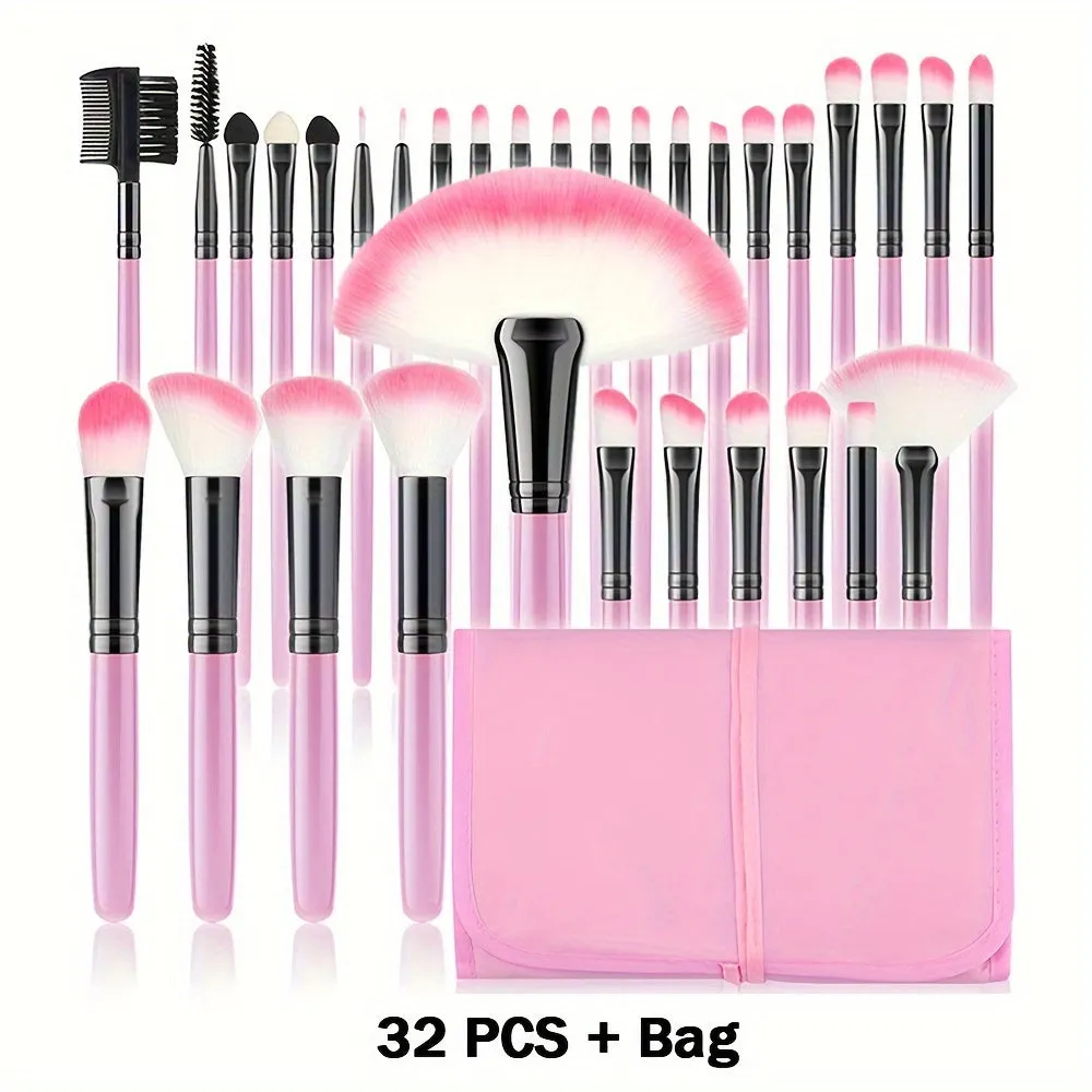 Wooden Handle Brush Set