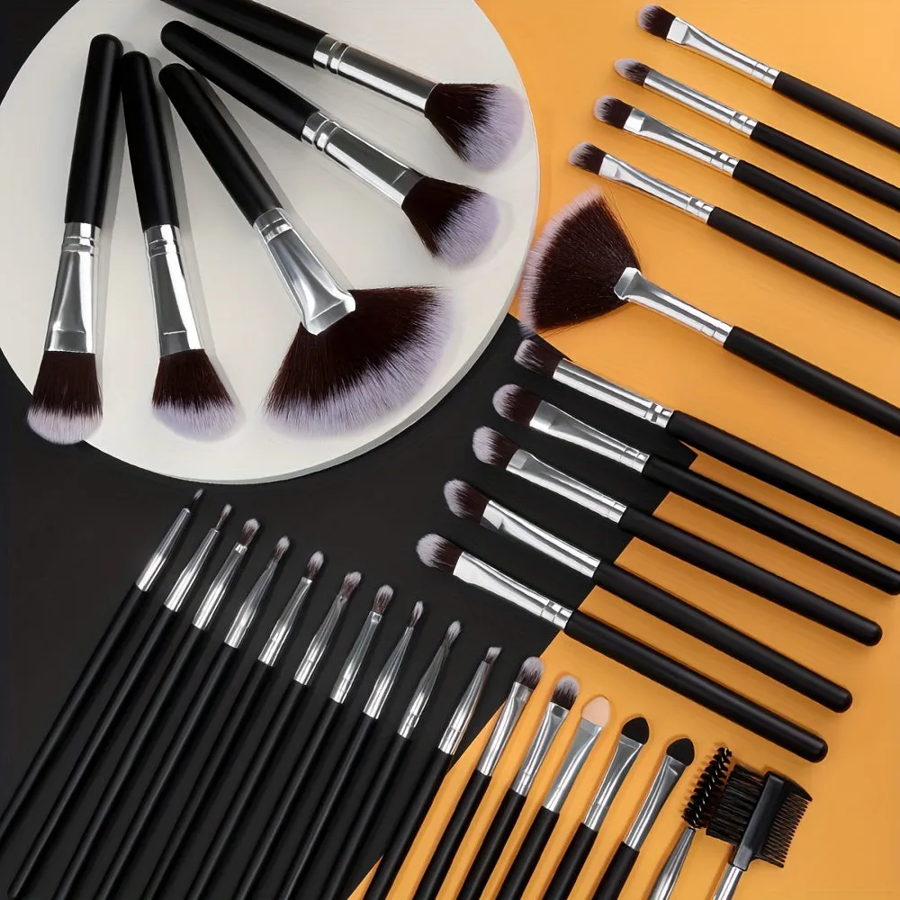 Wooden Handle Brush Set