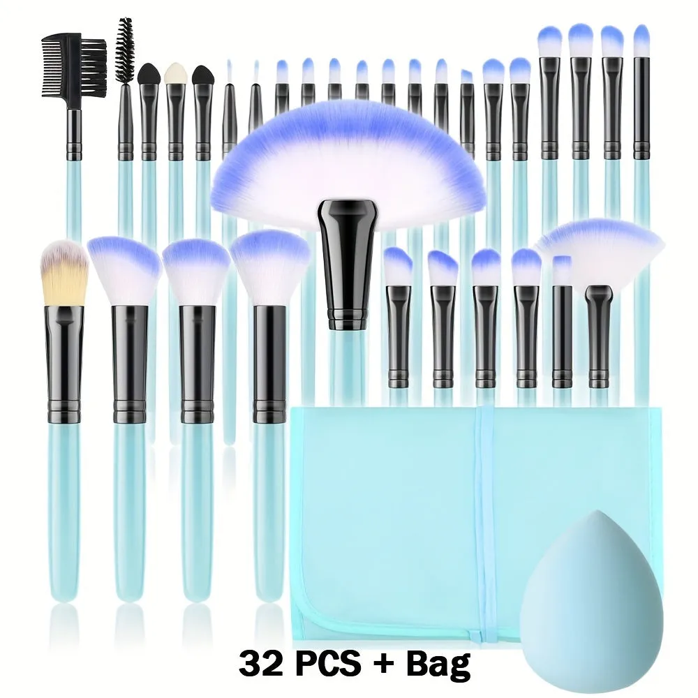 Wooden Handle Brush Set