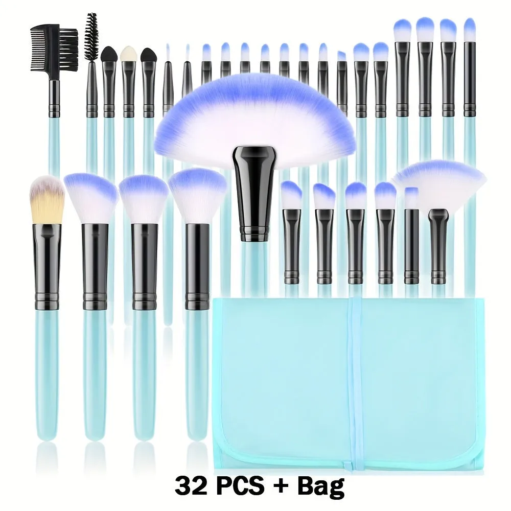 Wooden Handle Brush Set
