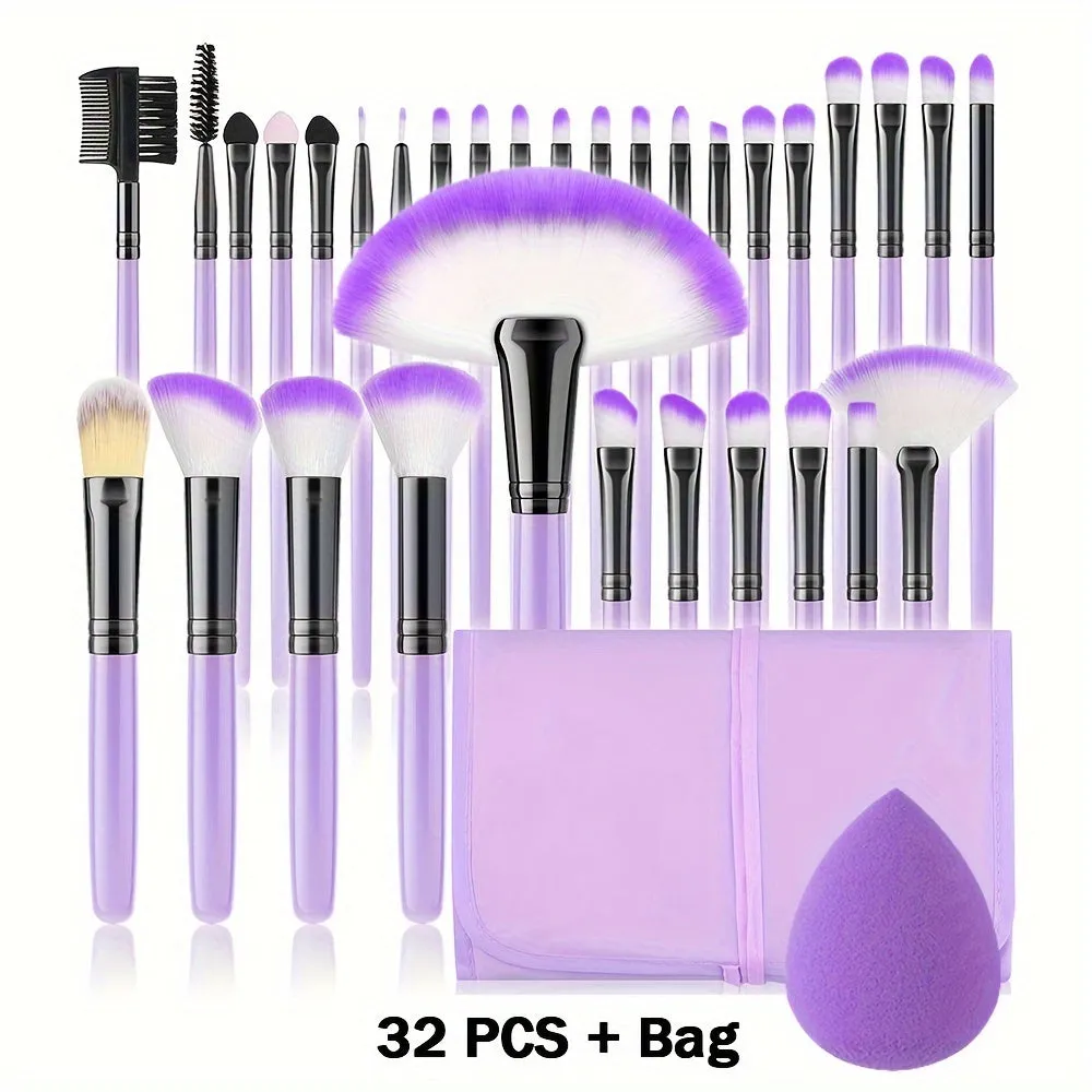 Wooden Handle Brush Set