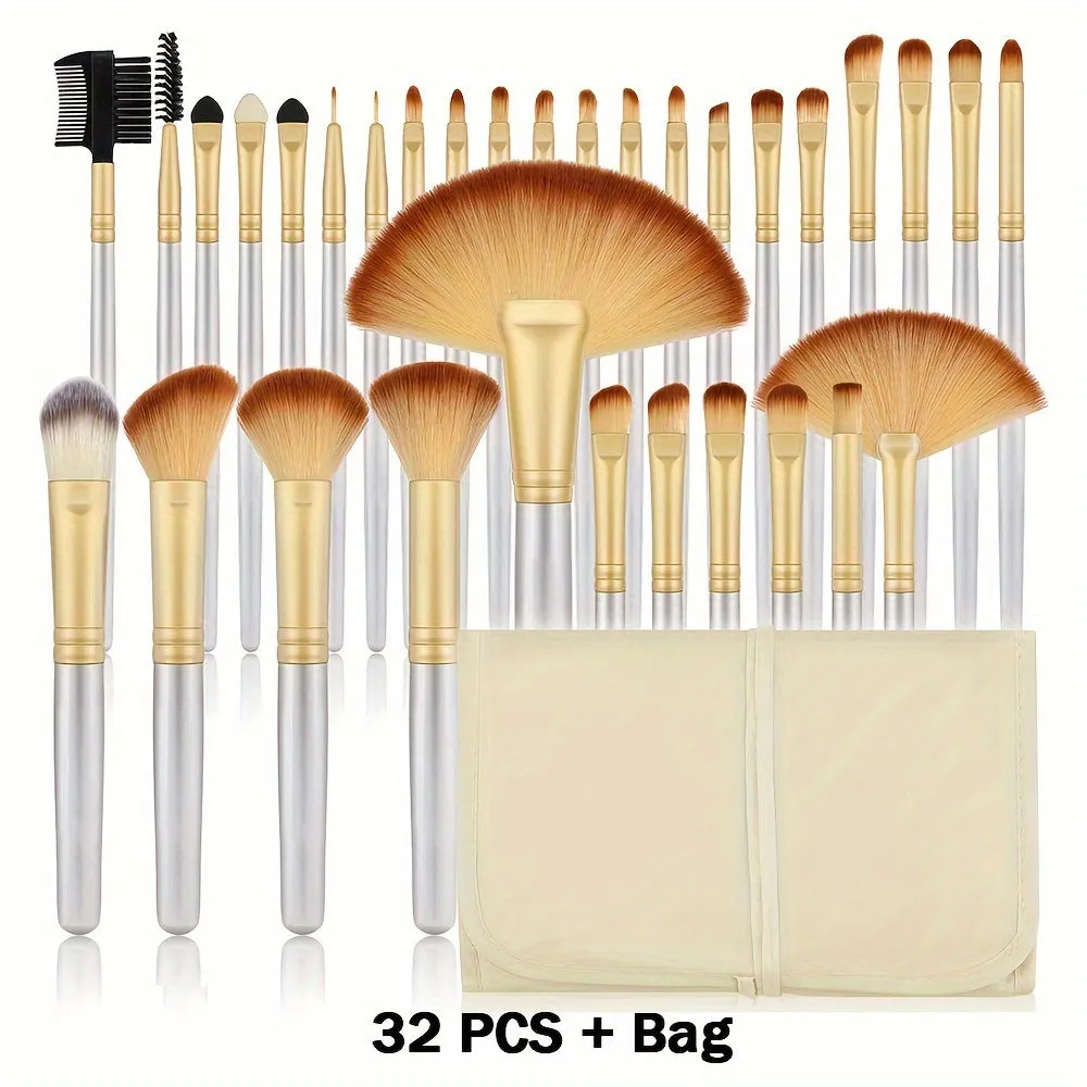 Wooden Handle Brush Set