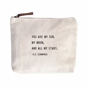 You Are My Sun Canvas Bag